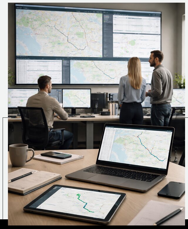 Трекинг грузов и Fleet Management, мониторинг автопарка в Кушве