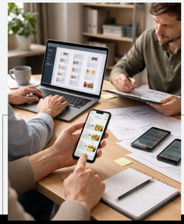 Разработка мобильного приложения торговой сети в Кушве