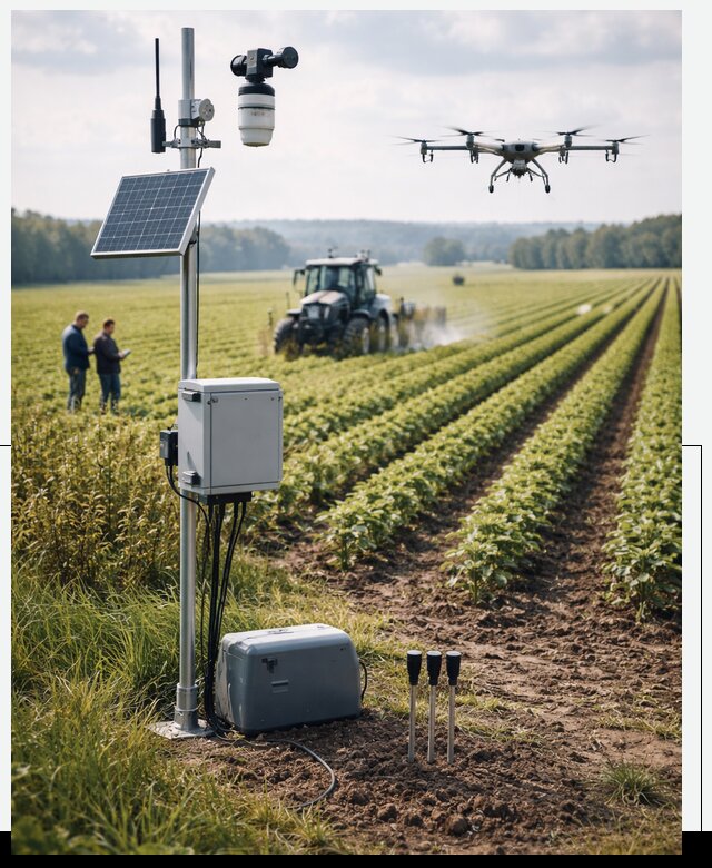 Разработка IoT мониторинга полей в Кушве от 8725 р. | АвикейКшв